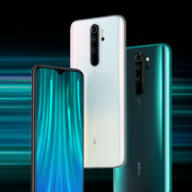 RedmiNote8Pro海洋蓝配色同样采用了渐变加纹理的设计