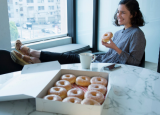 Krispy Kreme甜甜圈的股价在周四飙升