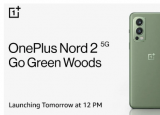 GoGreenWoods配色的OnePlusNord2智能手机将上市销售
