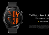 TicWatchPro3UltraGPS智能手具20多种运动模式SDW4100