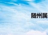 随州属于湖北哪个市