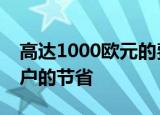 高达1000欧元的费用西班牙新抵押法每位客户的节省