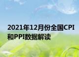 2021年12月份全国CPI和PPI数据解读