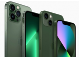 苹果推出全新绿色版本的iPhone13和iPhone13Pro系列手机