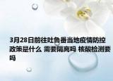 3月28日前往吐鲁番当地疫情防控政策是什么 需要隔离吗 核酸检测要吗