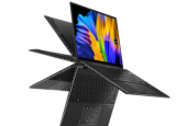华硕ZenBook14FlipOLED笔记本电脑配备14英寸2.8KOLED显示屏