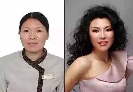 当女星妆前妆后对比照，卸了妆你还认识她们么？