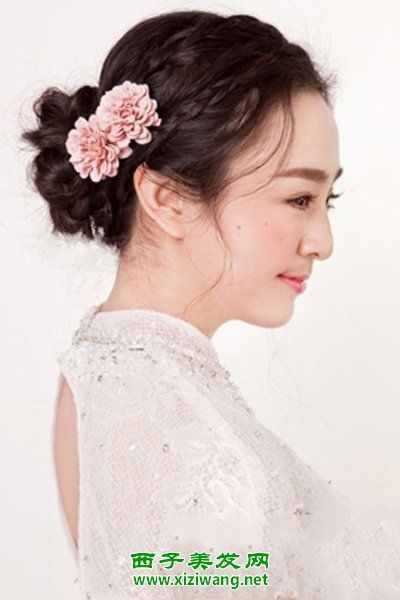 晚礼服发型