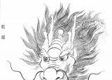 今日更新龙的画法（白描龙谱的画法素材）