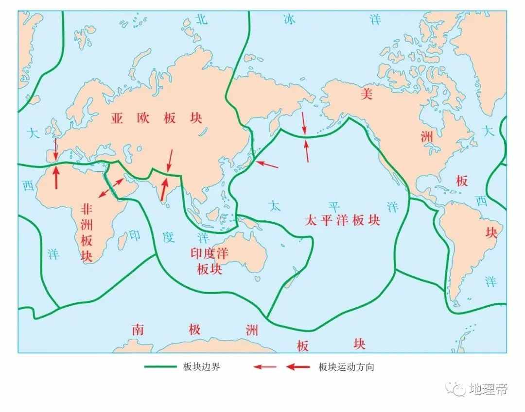世界基础地理高清地图（收藏一份）