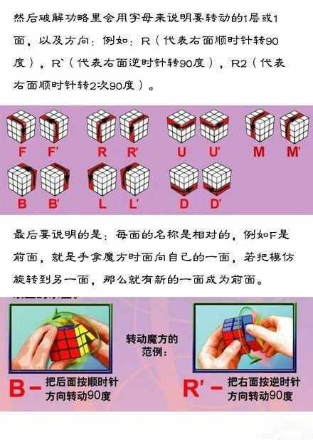 实力图解，教你七步还原魔方！爱玩魔方的小伙伴来收了吧！