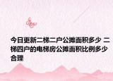 今日更新二梯二户公摊面积多少 二梯四户的电梯房公摊面积比例多少合理
