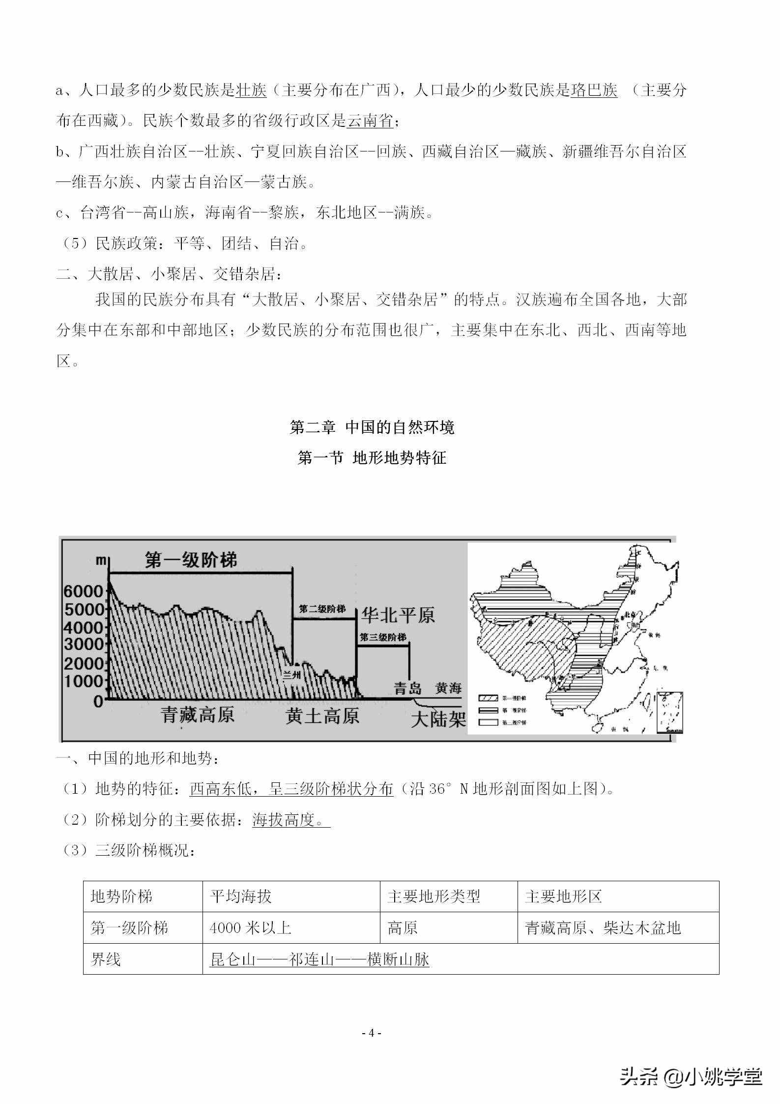 八年级上册地理知识点总结
