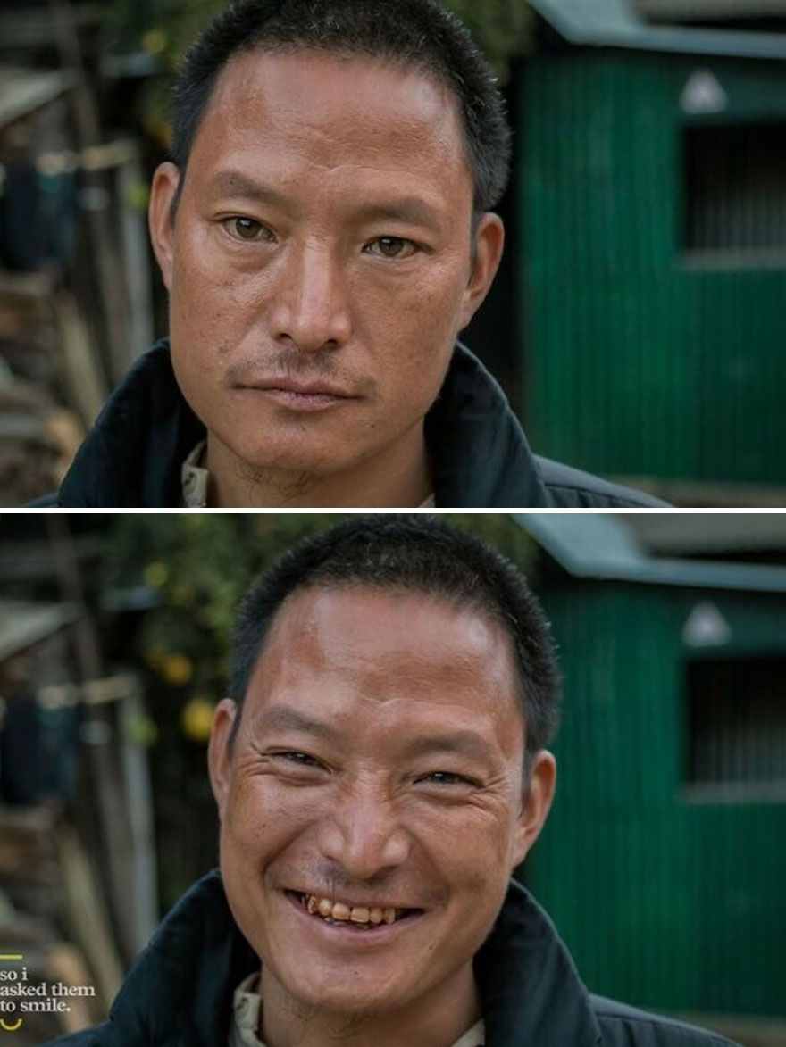 20张照片告诉你微笑的力量，拒人千里到近在咫尺，只需一个微笑