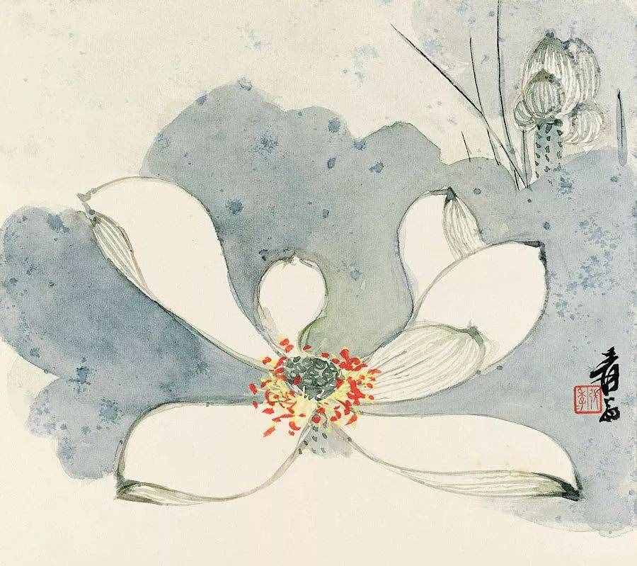 珍藏｜张大千花鸟画（100幅）