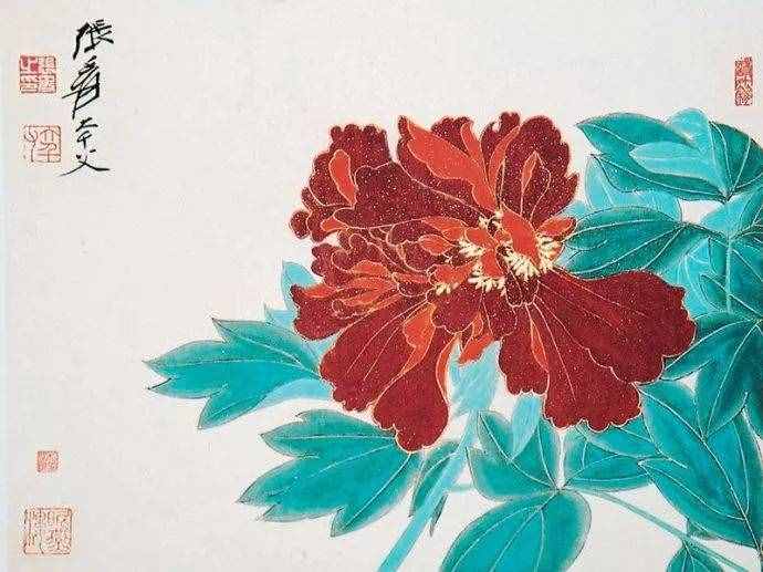 珍藏｜张大千花鸟画（100幅）