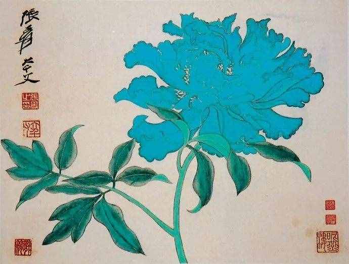 珍藏｜张大千花鸟画（100幅）