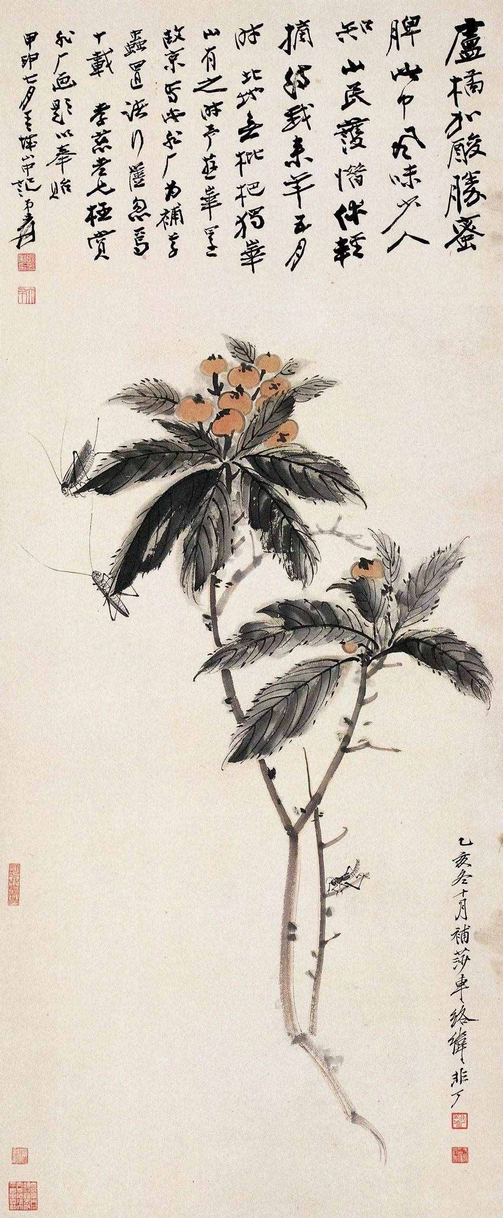 珍藏｜张大千花鸟画（100幅）