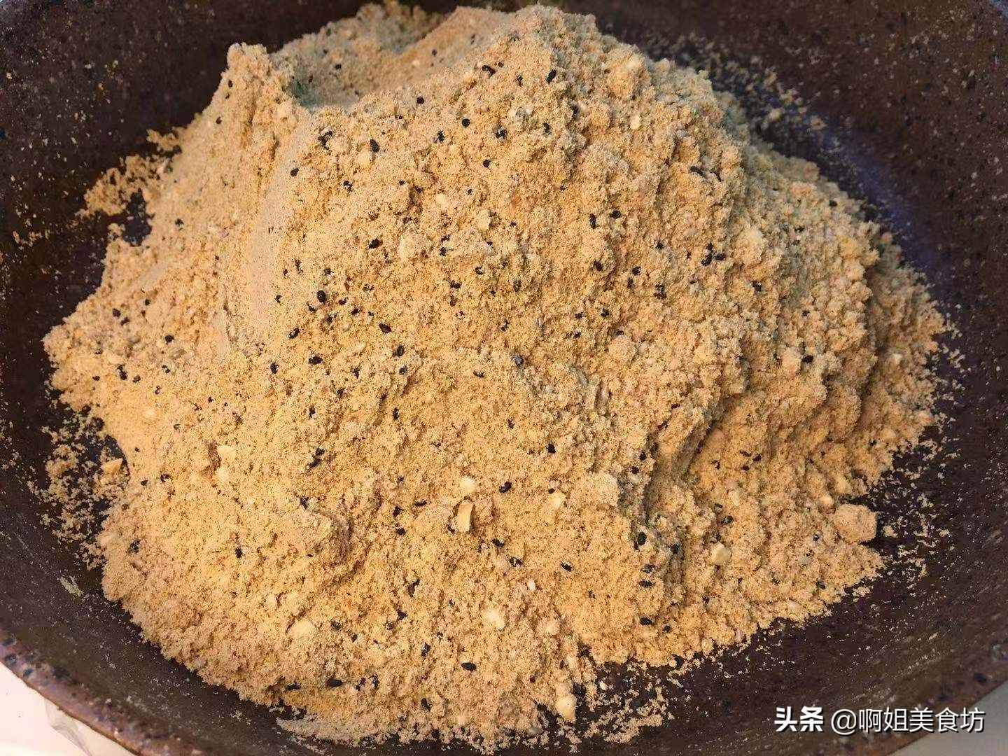 农村人最爱吃的油茶面，简单一炒美味即成，低脂营养又饱腹