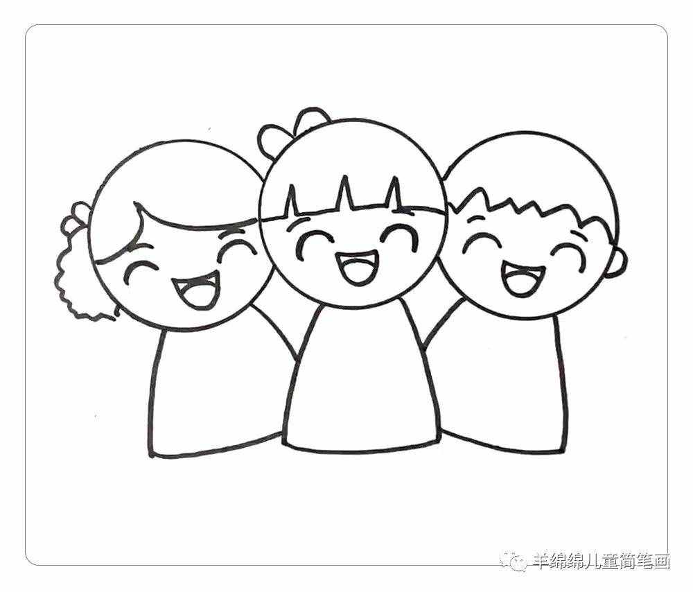 六一儿童节,学习画超漂亮的儿童简笔画,一起来画吧