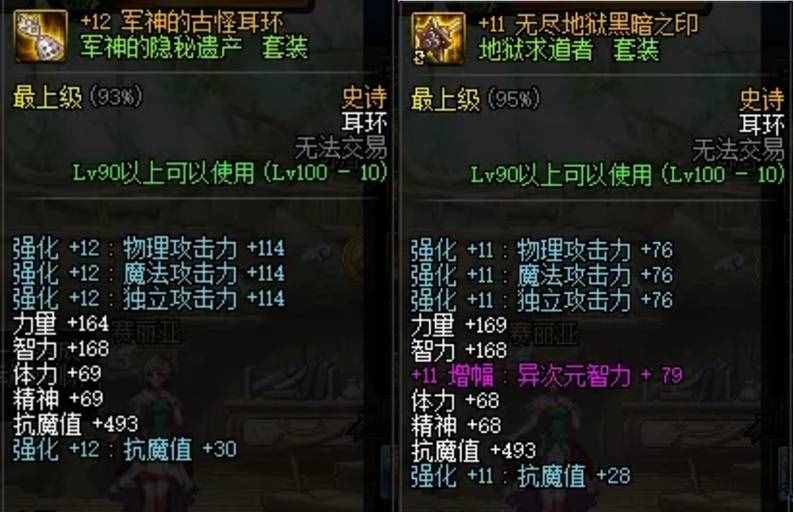 dnf：全民增幅的时代，耳环是选择强化还是增幅？