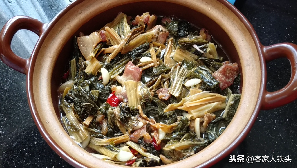 农家自制的菜干为什么好吃?重要的是这2点,菜干自制全过程