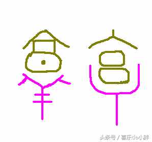 看图猜字，10个最单的会意字，你认识几个