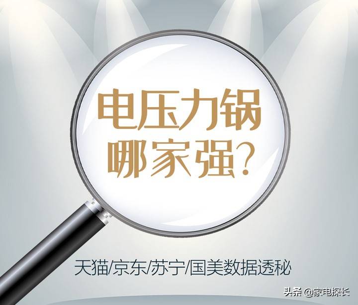电压力锅哪家强？2021上半年销售数据出炉，TOP50爆款产品透秘
