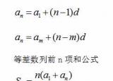 今日更新等差数列公式（等差数列公式都有哪些）