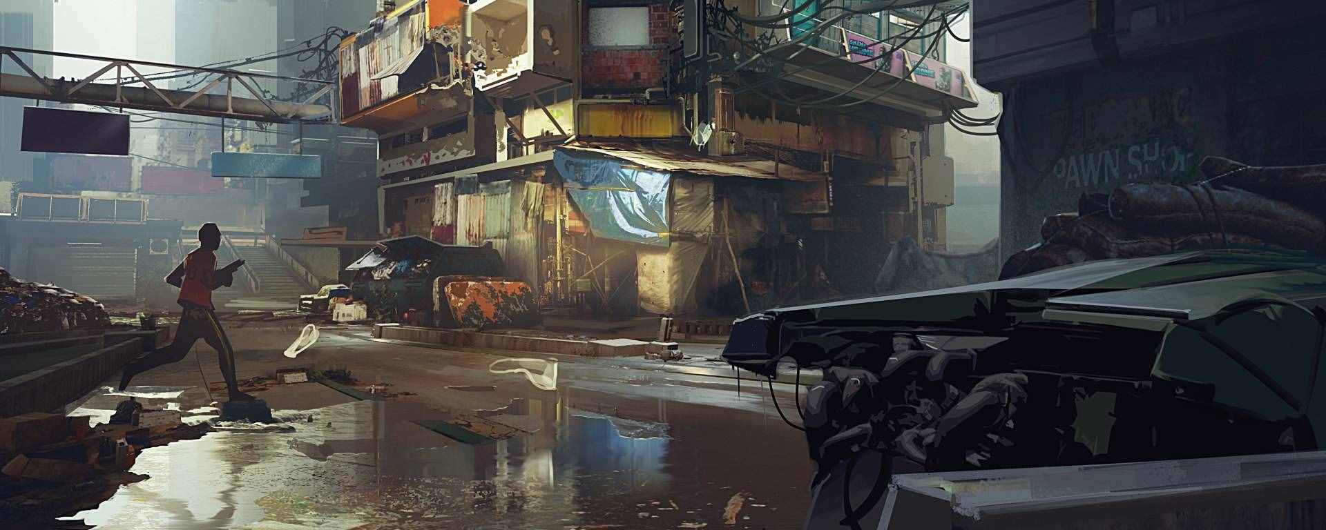 看完这24张概念图，我更期待《赛博朋克2077》了