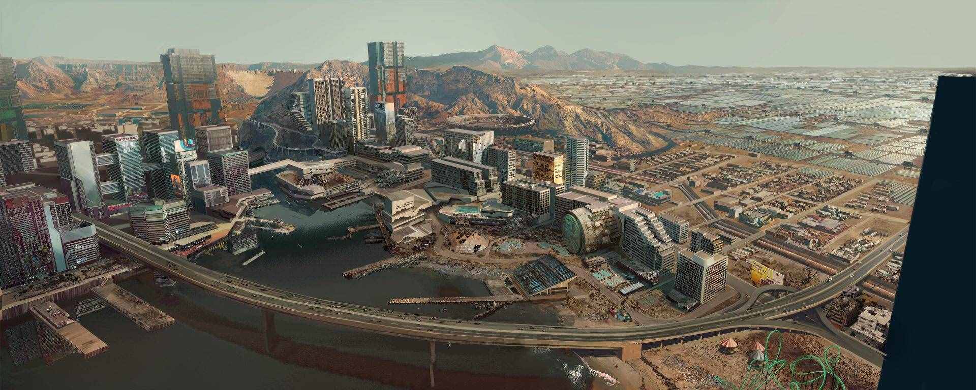 看完这24张概念图，我更期待《赛博朋克2077》了