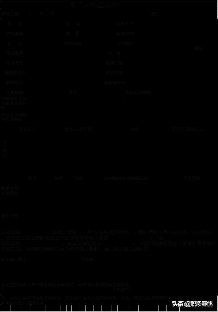 精典的人事管理制度+流程+表单