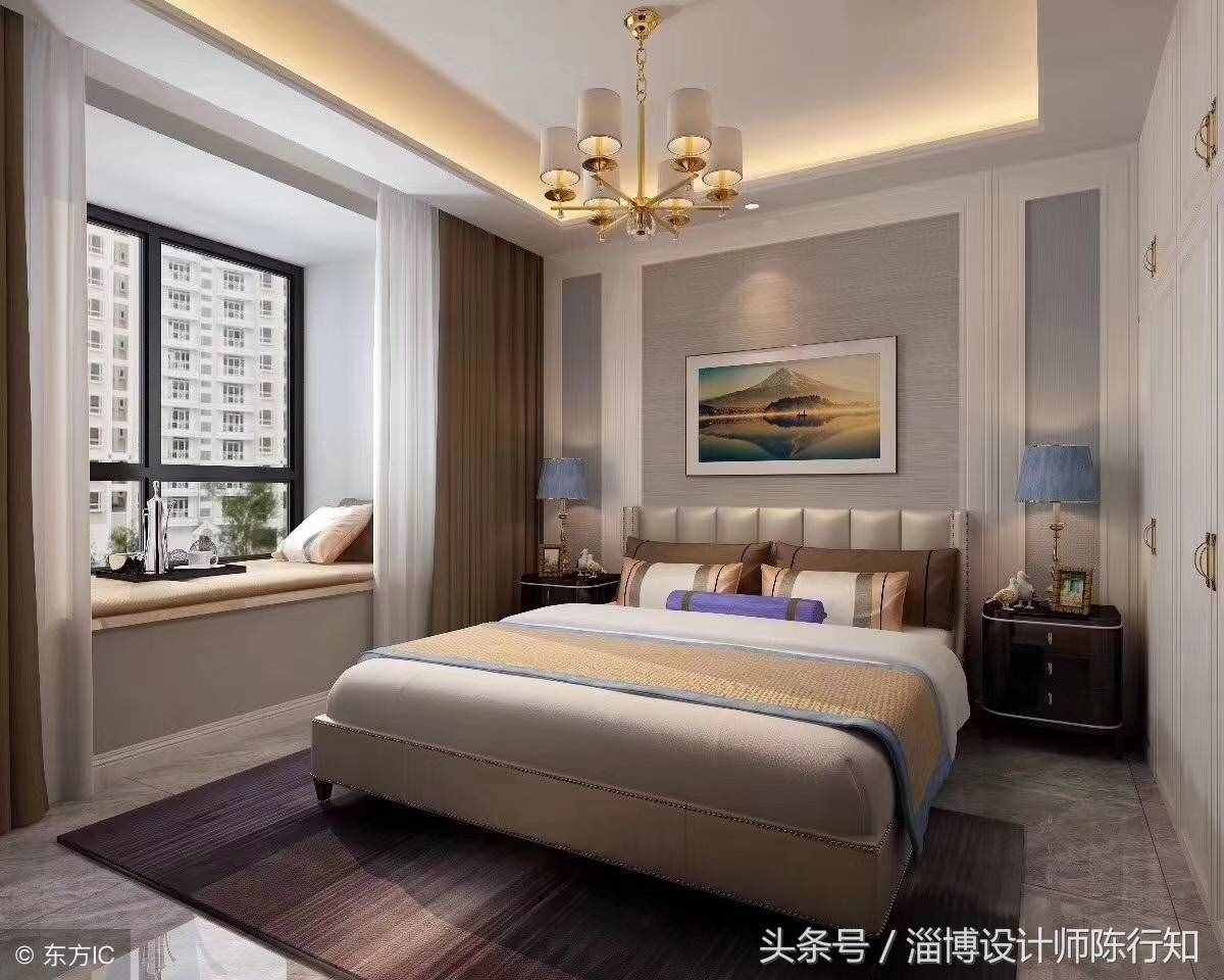 淄博设计：4款豪华卧室实景，温暖整个冬天