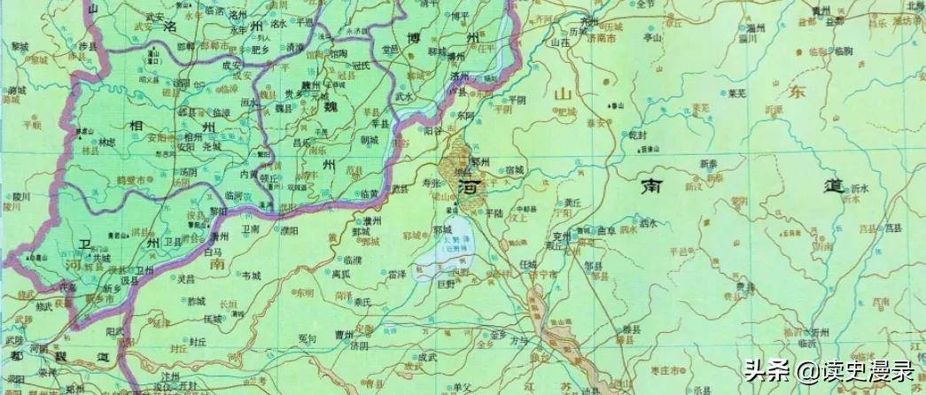 黄河以南是河南,黄河以北是河北,可两省的分界线却不是黄河
