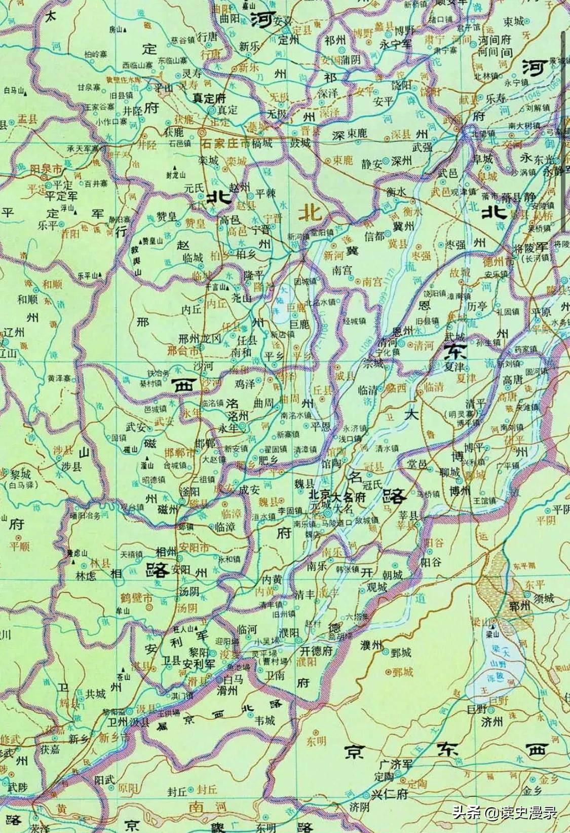 黄河以南是河南,黄河以北是河北,可两省的分界线却不是黄河