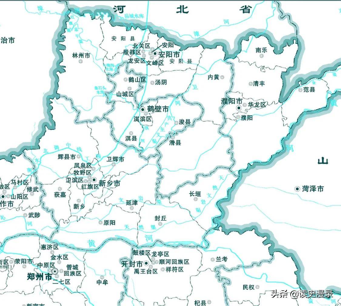 黄河以南是河南,黄河以北是河北,可两省的分界线却不是黄河