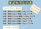 今日更新童鞋尺码对照表（童鞋 童帽尺码 标准尺码表）