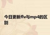 今日更新flv与mp4的区别