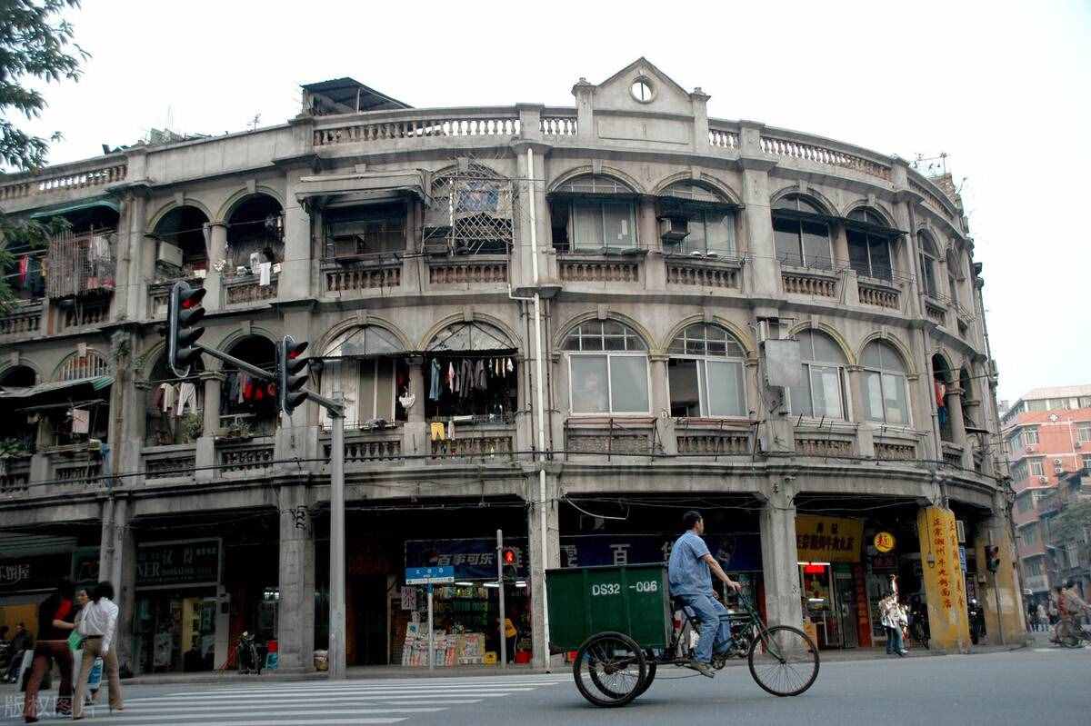 广州最具特色建筑：骑楼，北方地区比较少见