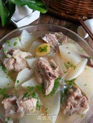 养颜瘦身~~白萝卜炖排骨汤的做法步骤:11