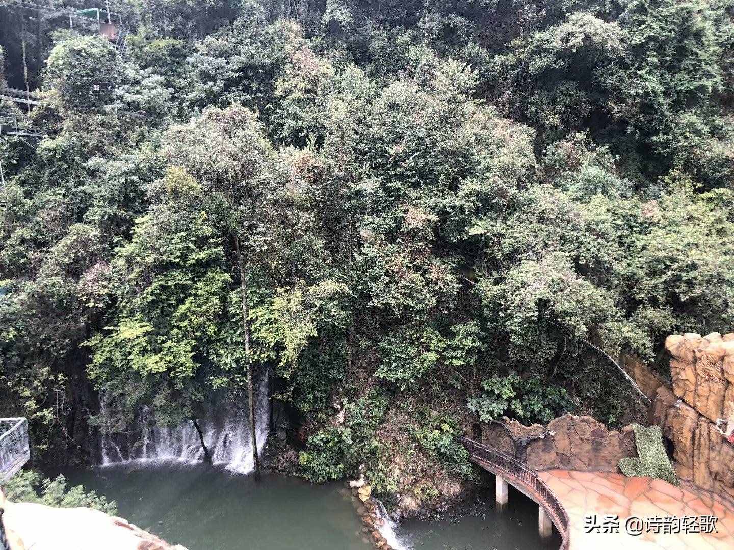 清远盘龙峡，拍摄：诗韵轻歌