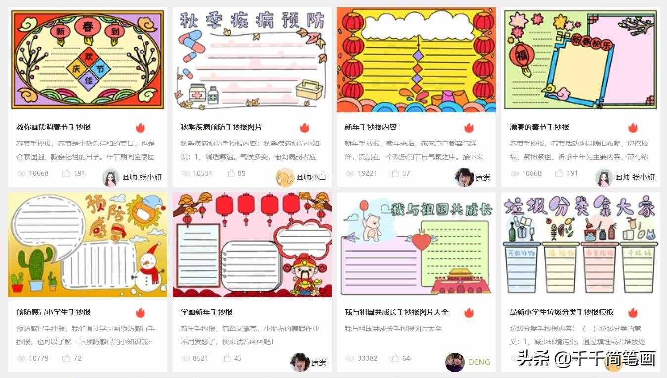 2020年世界无烟日手抄报，简单漂亮的版面设计，手抄报作业不用愁