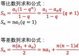 今日更新等比数列求和（等比等差数列求和公式及其推导过程）