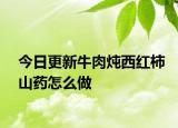 今日更新牛肉炖西红柿山药怎么做