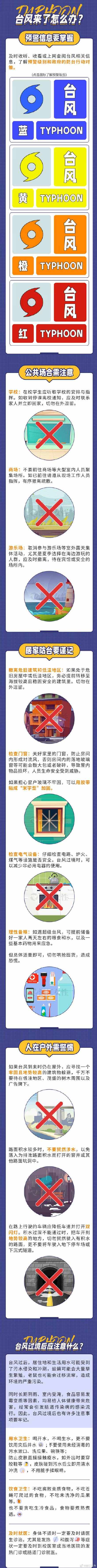 台风来了怎么办？这几件事一定要做好