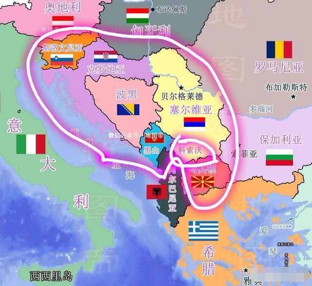 南斯拉夫解体后，分成七个国家，其中有一个不被承认