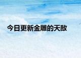 今日更新金雕的天敌