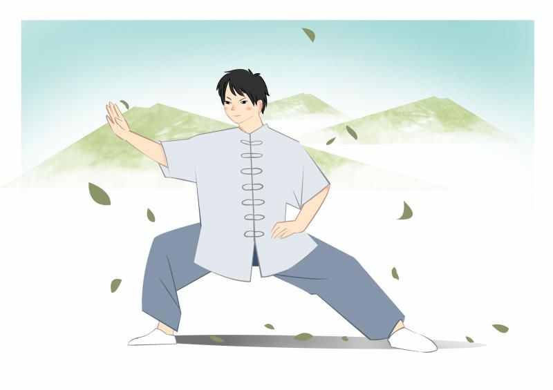养生气功八段锦（预备式）