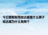 今日更新耐克哈达威是什么牌子 哈达威为什么有两个