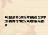 今日更新聚乙烯兄弟情是什么意思 塑料姐妹花对应兄弟男的名称是什么